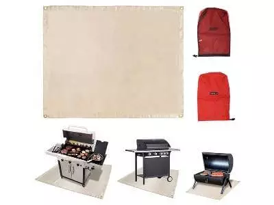 31.5-Inch Outdoor Grill Mat