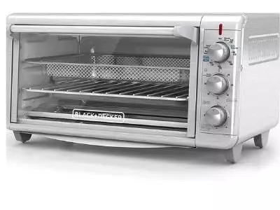 Black + Decker extra-wide air fryer toaster oven