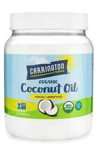 Carrington Farms Organic Virgin Cold Pressed Coconut Oil for Cooking